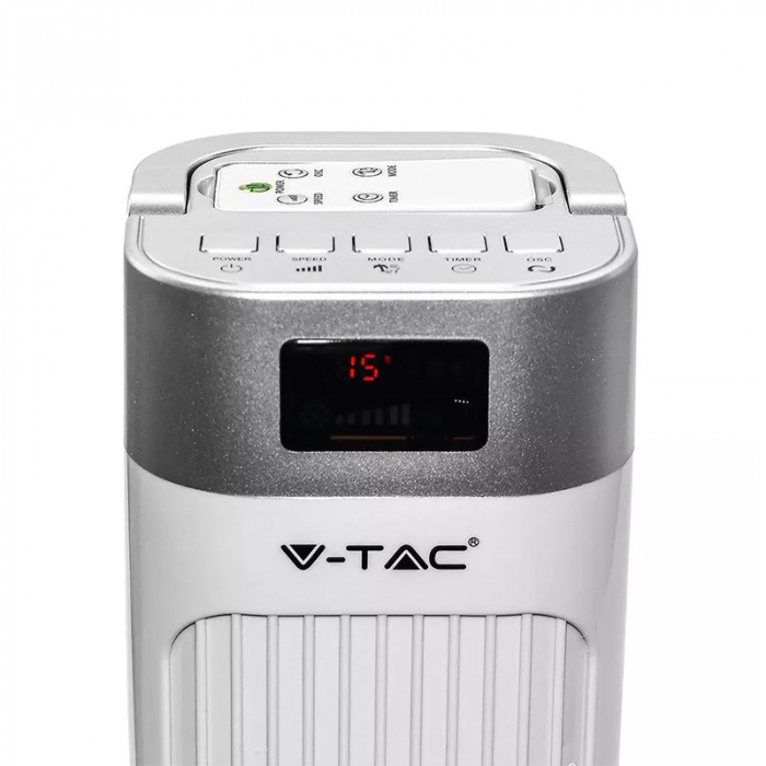 VENTILATOR 55W MODEL TURN 36" 92CM CU DISPLAY SI TELECOMANDA [5]