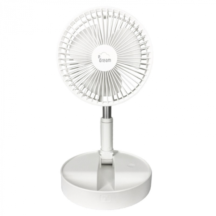 VENTILATOR PORTABIL CU ACUMULATOR - ALB [3]