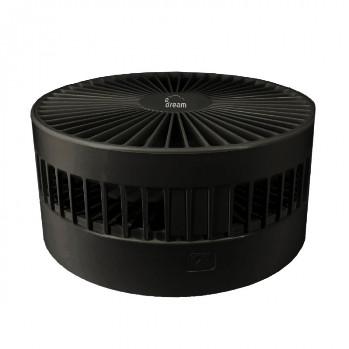 VENTILATOR PORTABIL CU ACUMULATOR - NEGRU [5]