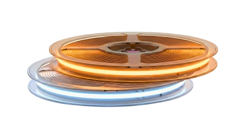 Banda LED 24V - Banda LED CCT COB, 3000K – 6500K (reglabil) 10W/m, 10m/Rola, 24v, cob dob