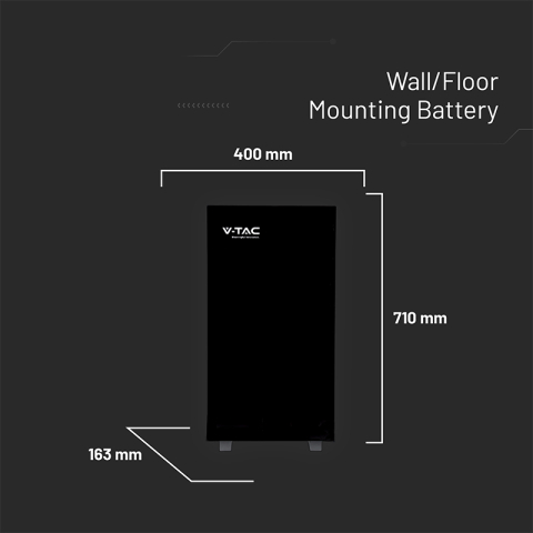 ACUMULATOR DEPOZITARE ENERGIE SOLARA 5.12KWH IP20 [3]