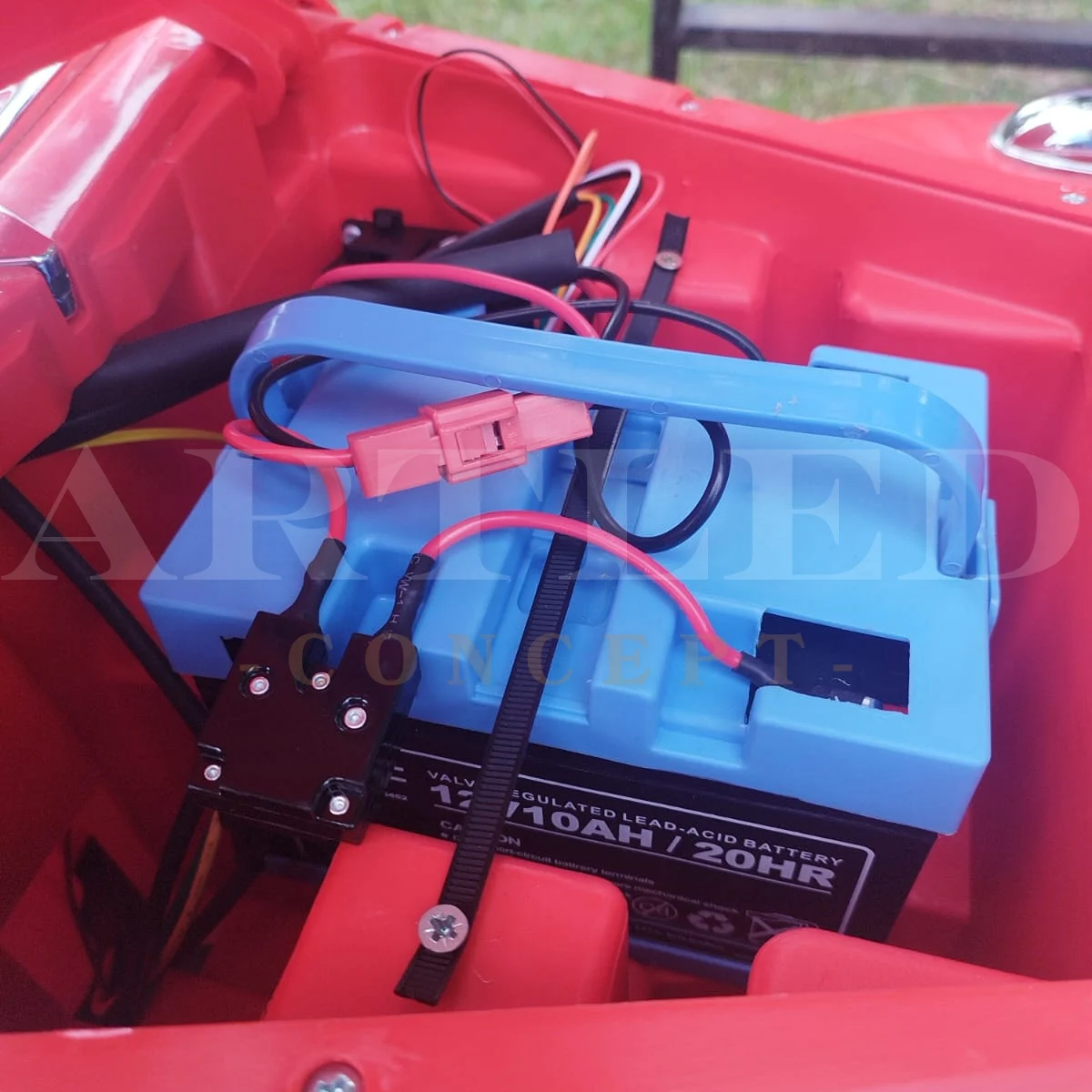 Acumulator Gel 12V 10Ah 20HR Dimensiuni 151x98x101 mm [1]