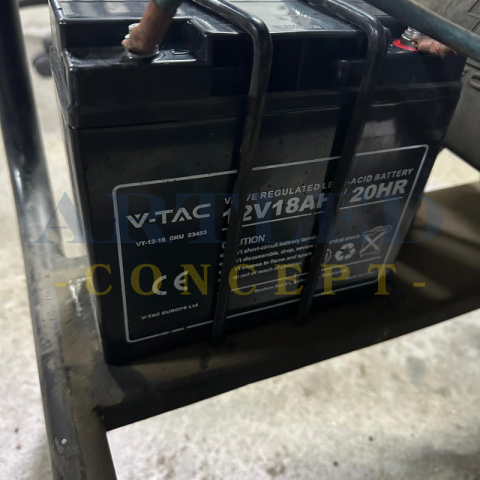 Acumulator Gel 12V 18Ah 20HR Plumb AGM, dimensiuni 180x77x167 mm [4]