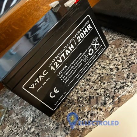 Acumulator Gel Plumb 12V 7AH  20HR | Dimensiuni 151X65X94mm [1]