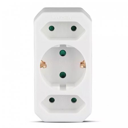 ADAPTOR 3 PRIZE 1X16A 2x2.5A MAX 3500W [1]