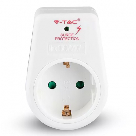 ADAPTOR PRIZA CU PROTECTIE LA SUPRATENSIUNE 16A 3680W MAX [1]
