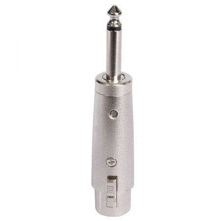 ADAPTOR XLR MAMA - JACK 6.35 TATA MONO METAL [3]
