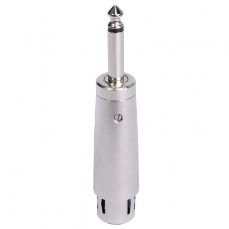 ADAPTOR XLR MAMA - JACK 6.35 TATA MONO METAL [4]