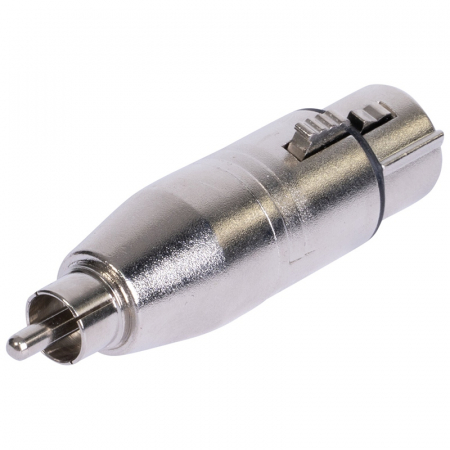 ADAPTOR XLR MAMA - RCA TATA METAL [2]