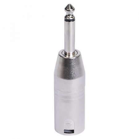 ADAPTOR XLR TATA - JACK 6.35 TATA MONO METAL [3]