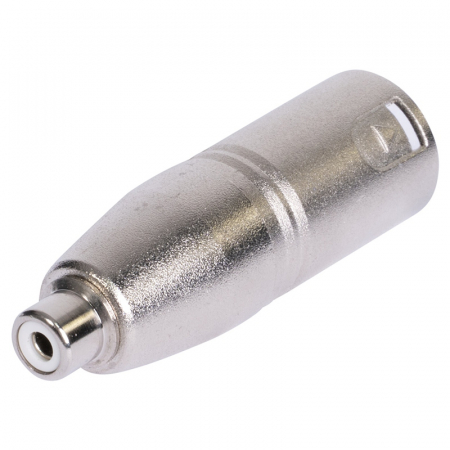 ADAPTOR XLR TATA - RCA MAMA METAL [2]
