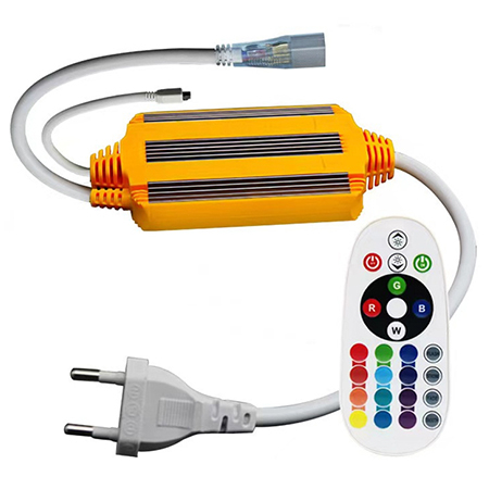 BANDA LED - ALIMENTATOR BANDA LED CU CONTROLLER RGB