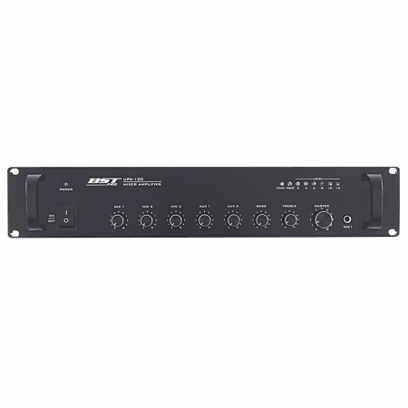 AMPLIFICATOR LINIE 100V 120W 3MIC/ 2AUX [1]