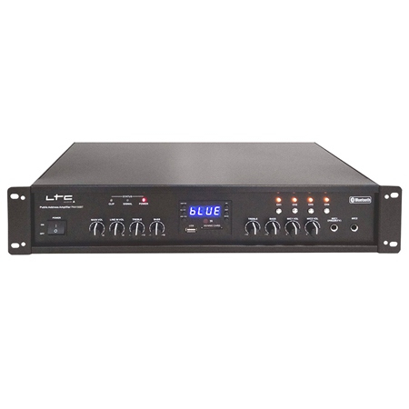 Amplificatoare 100V - AMPLIFICATOR LINIE 100V/8OHM 150W USB BLUETOOTH