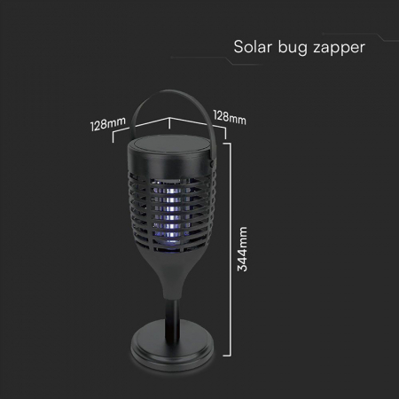 APARAT ANITI-INSECTE CU INCARCARE SOLARA 3IN1 1.3W [6]