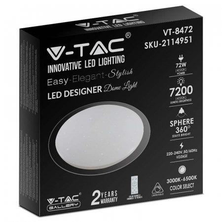 APLICA LED 36/72/36W 3IN1 DIMABIL CU TELECOMANDA [12]