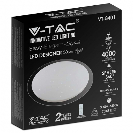 APLICA LED 40W 3IN1 DIMABIL CU TELECOMANDA [2]