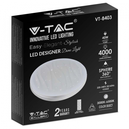 APLICA LED 40W 3IN1 DIMABIL CU TELECOMANDA [14]