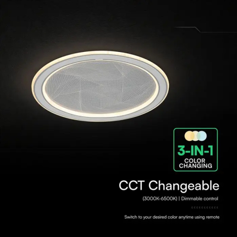 APLICA LED 50W 3IN1 DIMABIL CU TELECOMANDA [4]