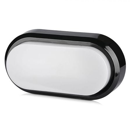 ILUMINAT EXTERIOR - APLICA LED 8W IP54 4000K ALB NEUTRU - NEGRU