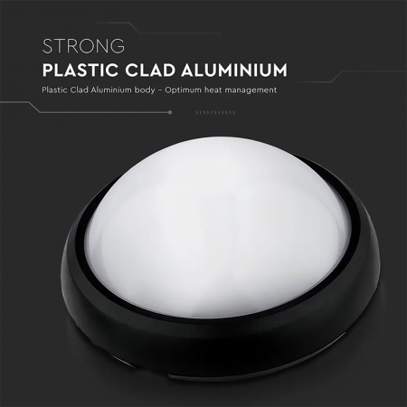 APLICA ROTUNDA LED 12W IP54 3000K ALB CALD [2]