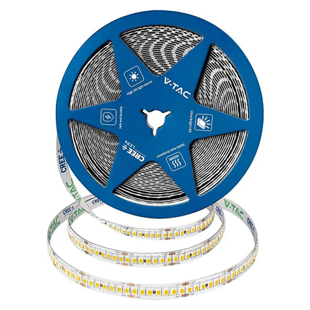 BANDA LED - BANDA LED 10MM 18W/M 24V IP20 ROLA 10M 6500K CIP CREE