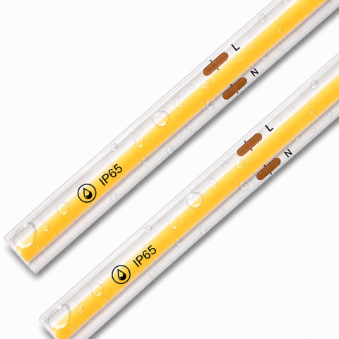 Banda LED 220V COB IP65 360 LED/m 10W/m 850Lm/m 10cm-taiere, fara redresor