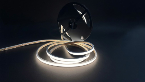 Banda LED COB 24V, 480 LED, 5W, IP67, 115lm/W, CRI >90, rola 5 metri [1]