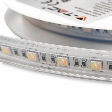 Banda led 24v smd5050 60led/m 3in1 rgb + alb ip65 5m V-Tac [7]