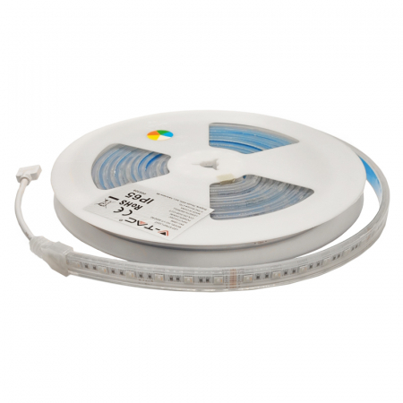 Banda led 24v smd5050 60led/m 3in1 rgb + alb ip65 5m V-Tac [1]