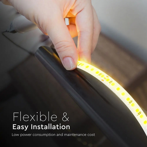 BANDA LED 5MM 8W/M 24V IP20 ROLA 10M 3IN1 CIP CREE [7]