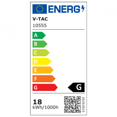 Banda led cob 18w/m 24v 3in1 ip20 5m V-tac [9]
