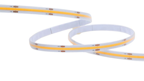 Banda Led COB - Banda LED COB 24V 5W 4000K, IP65 rezistenta la apa, 115lm/W, CRI>90, 320 LED, rola 5m