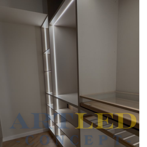 Banda LED COB 5W 24V, 320 LED/m, IP20, 115lm/W, CRI >90, rola 5 metri [2]