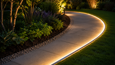 Banda led NEON FLEX,12w, 4000k, ip67, 24V, 10x10mm,  rola 5 metri [1]