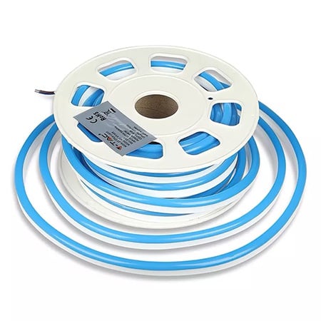Bandă Neon Flex - BANDA LED NEONFLEX 24V 10M ALBASTRU