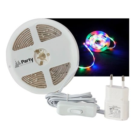 BANDA LED - BANDA LED RGBWW 3M CU ALIMENTATOR