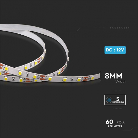 Banda led smd 60led/m 6500k ip20 5m V-tac [9]