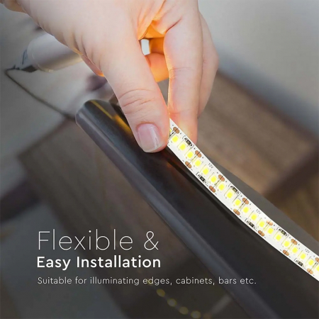 Banda led smd2835 204led/m 4000k ip20 5m V-tac [9]