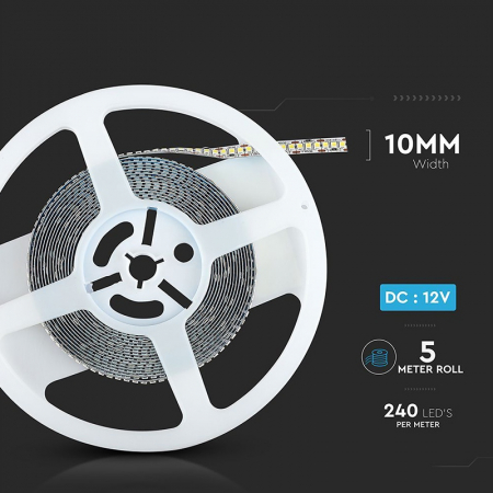 Banda led smd2835 240led/m 4500k ip20 5m V-Tac [12]