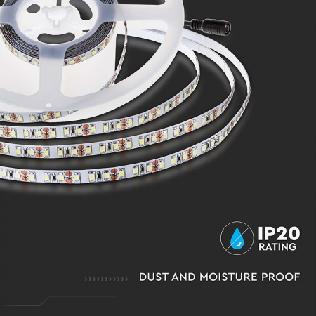 Banda led smd2835 24v 6400k ip20 5m V-tac [5]