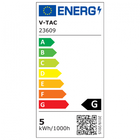 Banda led smd2835 running 10w/m 24v ip20 6500k 10m V-Tac 23609 [8]
