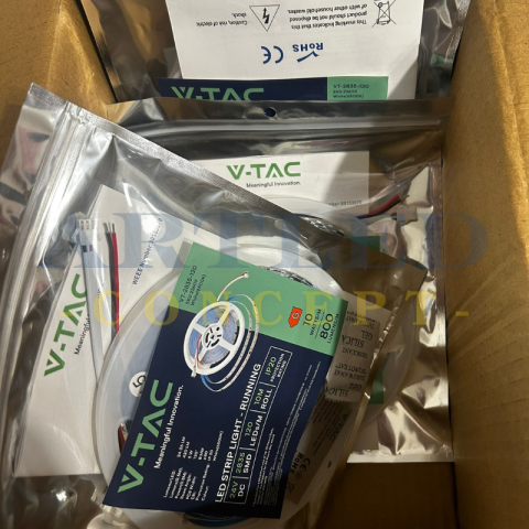 Banda led smd2835 running 10w/m 24v ip20 6500k 10m V-Tac 23609 [3]