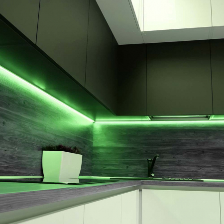 Banda led smd3528 60led/m verde ip65 5m V-tac [3]