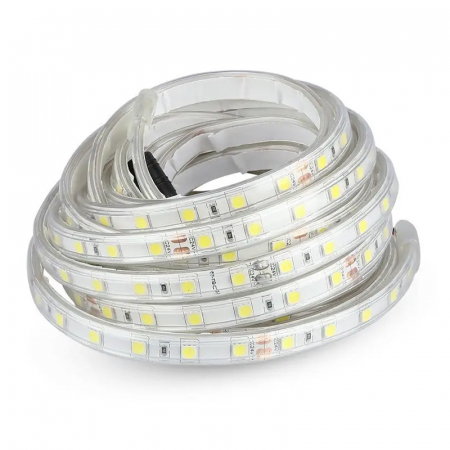 Banda led smd5050 24v 60led/m 6400k ip65 5m V-tac [7]