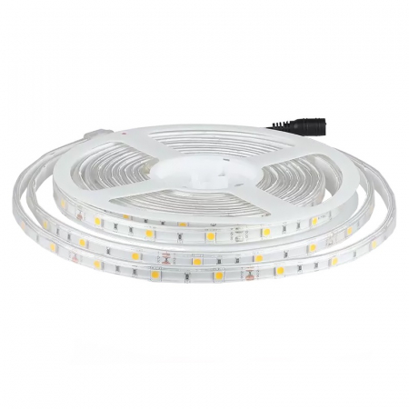 Banda led smd5050 30led/m 3000k ip65 5m V-tac [1]