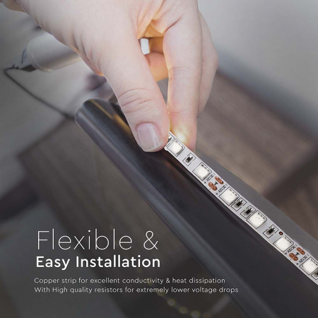 Banda Led SMD5050 60LED/M 4000K IP20 5M [4]