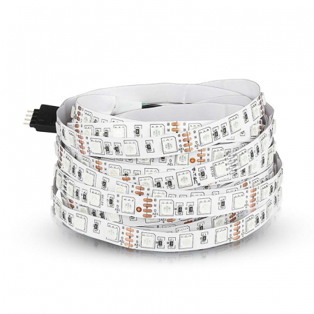 Banda led smd5050 60led/m galben ip20 5m V-tac [4]