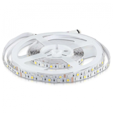 Banda led smd5050 60led/m rgb + alb neutru ip20 5m V-tac [1]