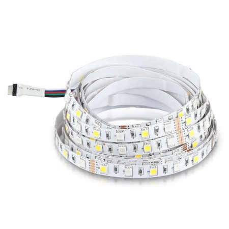 Banda led smd5050 60led/m rgb + alb rece ip20 5m V-Tac 212159 [6]
